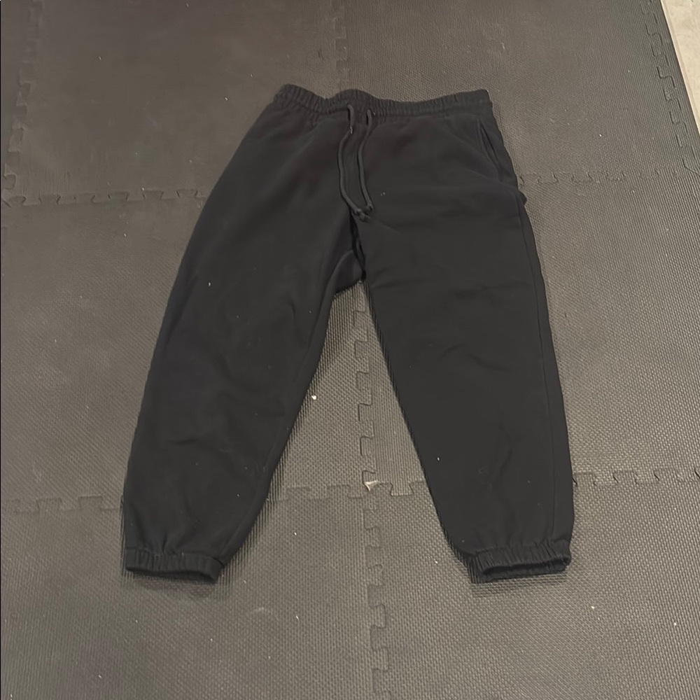 Black Jogger Sweatpants